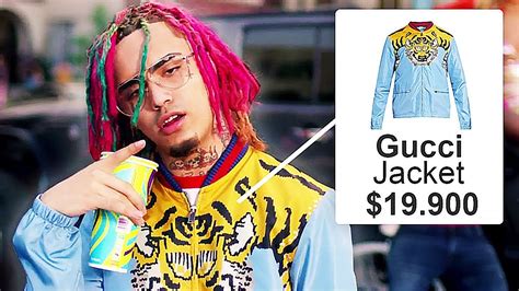 lil pump gucci clothes|what is gucci gang.